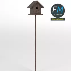 Bird house 2 3D model