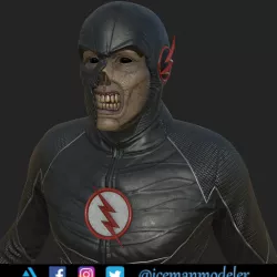 Black Flash Low-poly  3D model