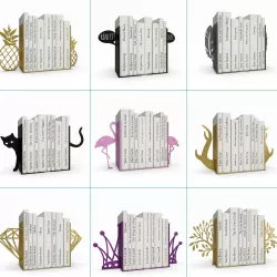 Book Ends and Books Collection 3D model