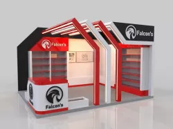 Booth Exhibition 3D model