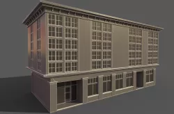 building 9 3D model