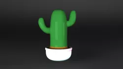Cactus 3D model