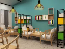 Cafe design 3D model