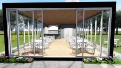 Cafe design 3D model