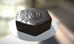 Cake Penta 1 3D model