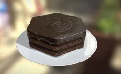 Cake Penta 2 3D model