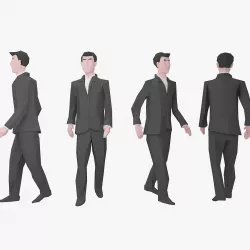 Character Low Poly 2 3D model