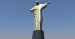 Christ the Redeemer Low-poly  3D model