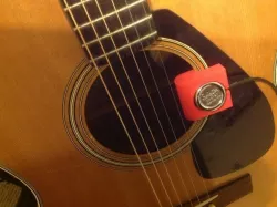 Clip Holder for Acoustic Guitar Pickup