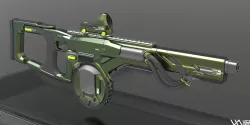 Concept Sci fi rifle 3D model