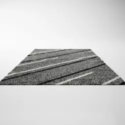 Contemporary Carpet - Rug 03 3D model
