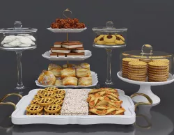 Cookie bar 3D model