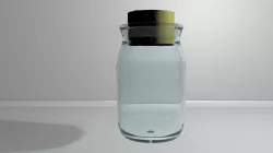 Cork Jar 3D model
