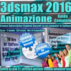 Corso 3ds max 2016 Animazione Guida Completa Studenti  3D Model Collection