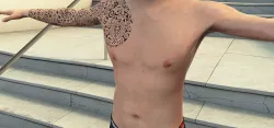customizable skateboarder character 3D model