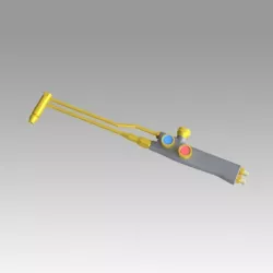Cutting torch 3D model