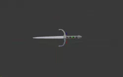 Dagger 3D model