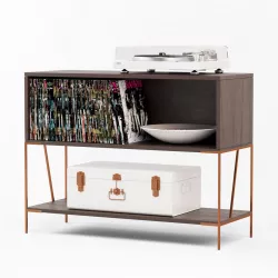 Dean Record Cabinet-console with Yamaha Turnable 3D model