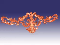 Decor art  3D models for artcam and aspire 3D model