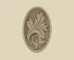 Decor art 3D models for artcam and aspire 3D model