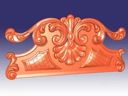 Decor art  3D models for artcam and aspire 3D model