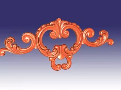 Decor art  3D models for artcam and aspire 3D model