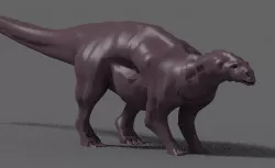 dinosaur animated Low-poly  3D model