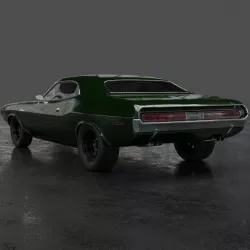 Dodge Challenger 1970 3D model
