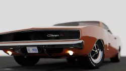 Dodge Charger 1968 3D model