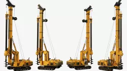Drilling Rig Game Ready Low-poly  3D model