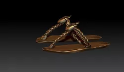 Egyptian sandals 3D model