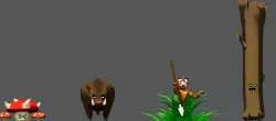 Forest monsters pack Low-poly  3D model