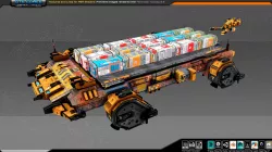 Freighter MB4 V-2 Low-poly  3D model