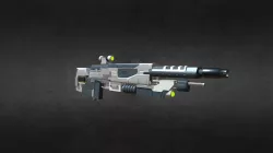 Futuristic Shotgun Low-poly 3D model Low-poly  3D model