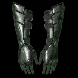 Gauntlets-Warrior Low-poly  3D model