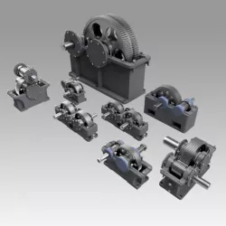 Gearbox set 3D model