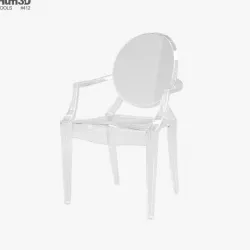 Ghost Chair 3D model