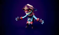 Goblin Thief Low-poly  3D model