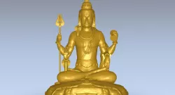GOD SHIVA MODEL 3D model