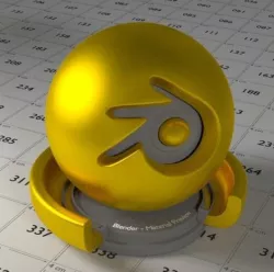 Gold Shader Texture