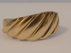 golden ring 3D model