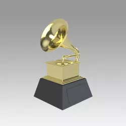 Grammy award 3D model