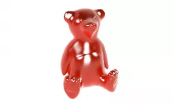 Gummy Teddy Bear Jelly Sweet Toy Candy Printable Art 3D model