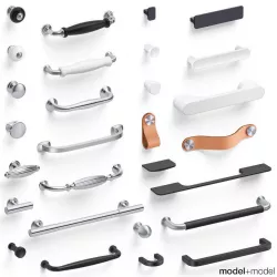Handles set 3D model