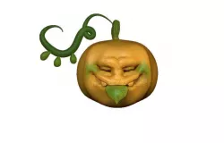 HORROR PUMPKIN 3D model