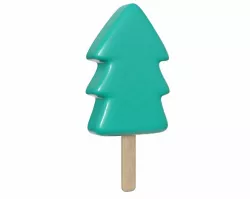 Ice cream on stick 12 3D model