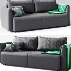 IKEA Sofa bed Brissund 3-seat 3D model