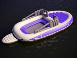 Inflatable Boat Intex Challenger 3D Model - TurboSquid 1415151