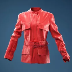 Jacket Multiple Pockets 3D model