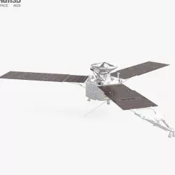 Juno spacecraft 3D model